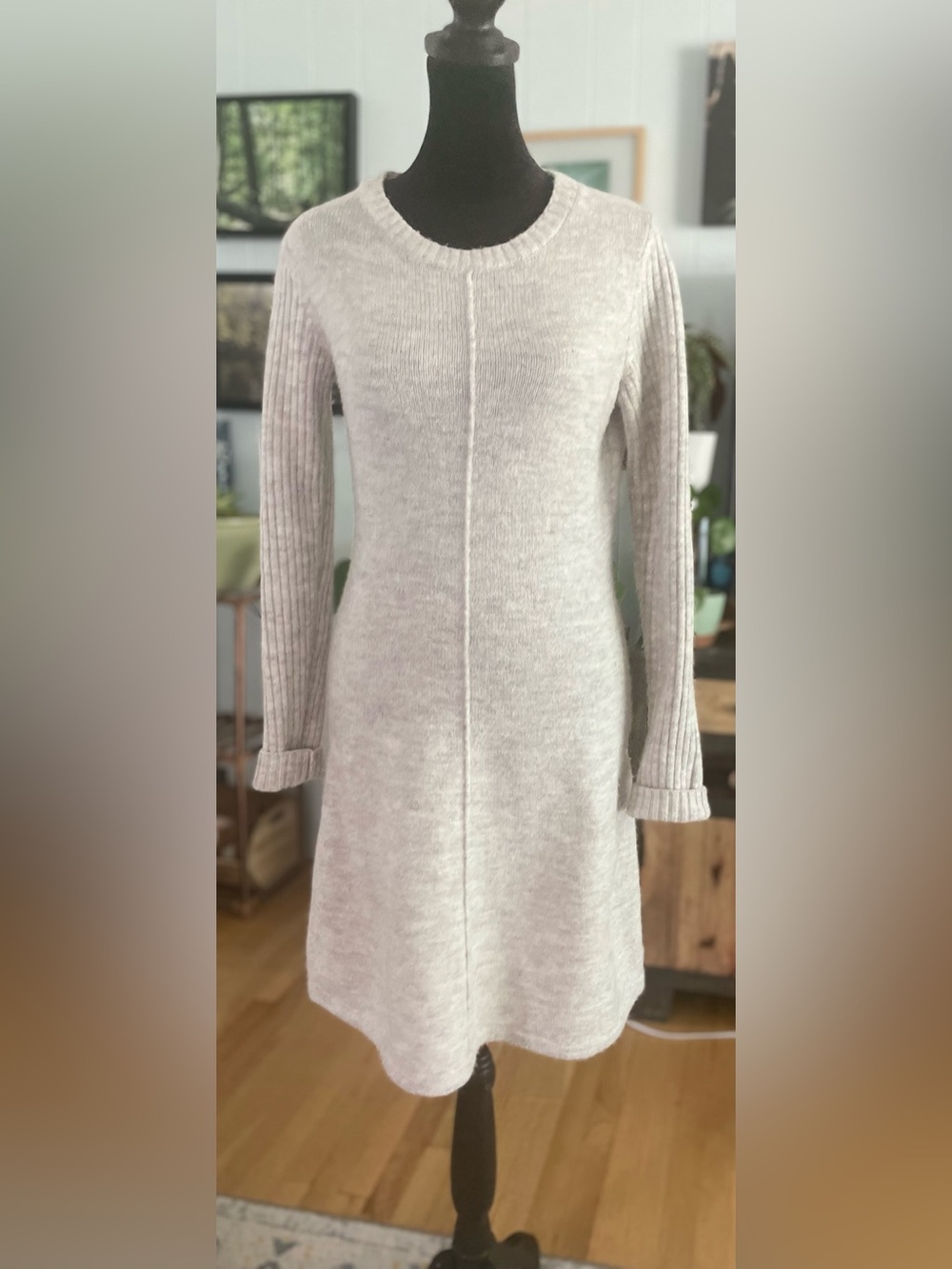 Heather Gray Sweater Dress Size XS